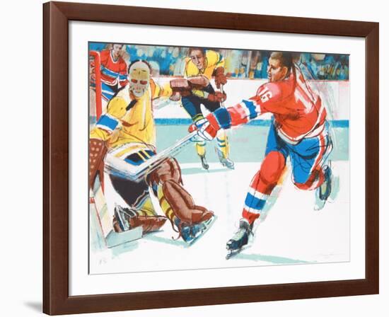 Hockey III-Jim Jonson-Framed Limited Edition