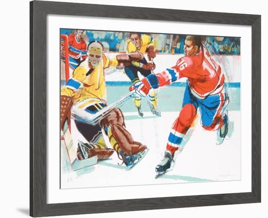 Hockey III-Jim Jonson-Framed Limited Edition