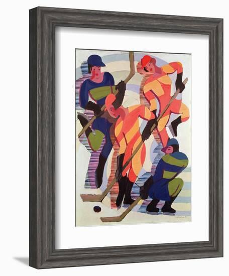 Hockey Players, 1934-Ernst Ludwig Kirchner-Framed Giclee Print