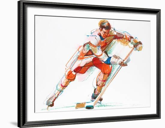 Hockey-Jim Jonson-Framed Collectable Print