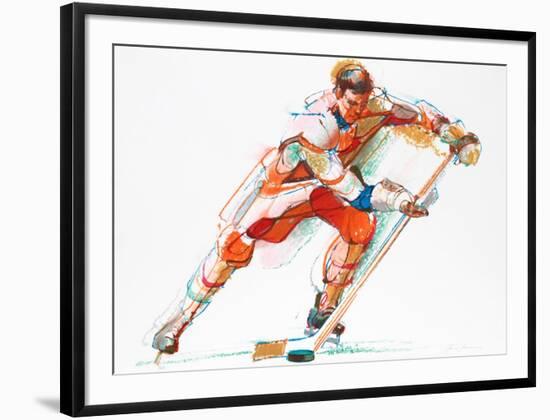 Hockey-Jim Jonson-Framed Collectable Print