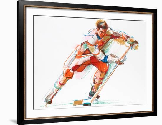 Hockey-Jim Jonson-Framed Collectable Print
