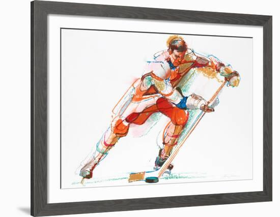 Hockey-Jim Jonson-Framed Collectable Print