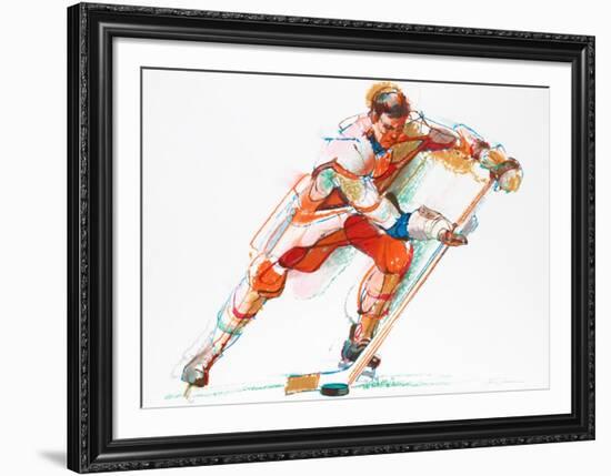 Hockey-Jim Jonson-Framed Collectable Print