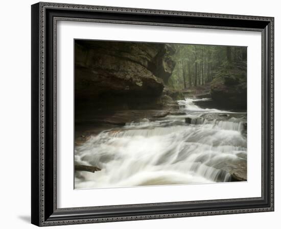 Hocking Hills State Park, Ohio, United States of America, North America-Michael Snell-Framed Photographic Print