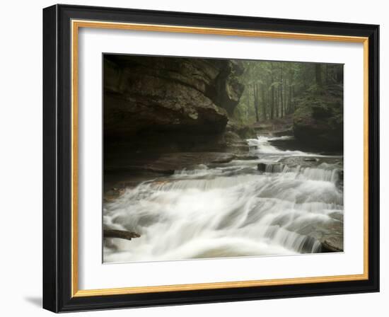 Hocking Hills State Park, Ohio, United States of America, North America-Michael Snell-Framed Photographic Print