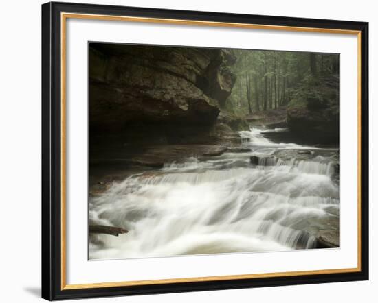 Hocking Hills State Park, Ohio, United States of America, North America-Michael Snell-Framed Photographic Print