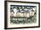 Hodogaya on the Tokaido Road-Katsushika Hokusai-Framed Art Print