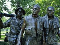 Close-Up of Statues on the Vietnam Veterans Memorial in Washington D.C., USA-Hodson Jonathan-Photographic Print