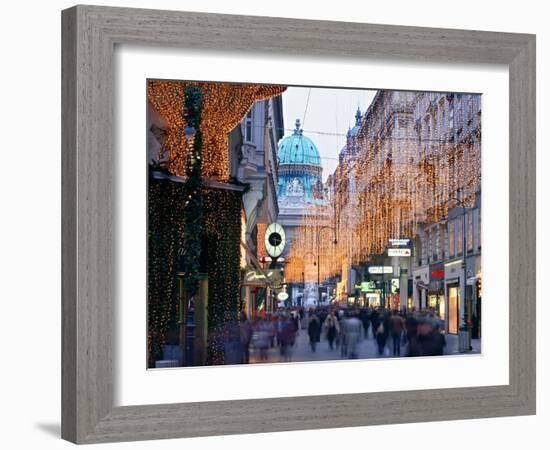 Hofburg and Kohlmarkt, Vienna, Austria-Jon Arnold-Framed Photographic Print