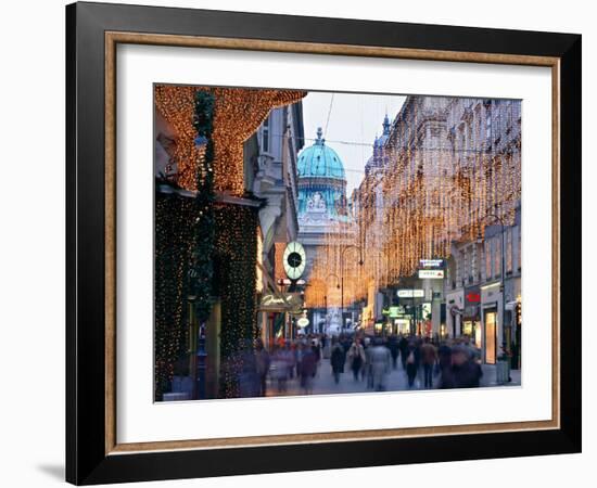 Hofburg and Kohlmarkt, Vienna, Austria-Jon Arnold-Framed Photographic Print