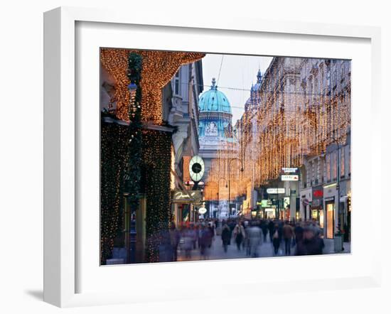 Hofburg and Kohlmarkt, Vienna, Austria-Jon Arnold-Framed Photographic Print