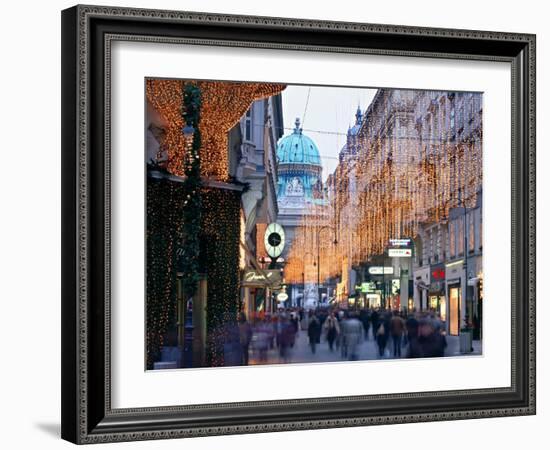 Hofburg and Kohlmarkt, Vienna, Austria-Jon Arnold-Framed Photographic Print