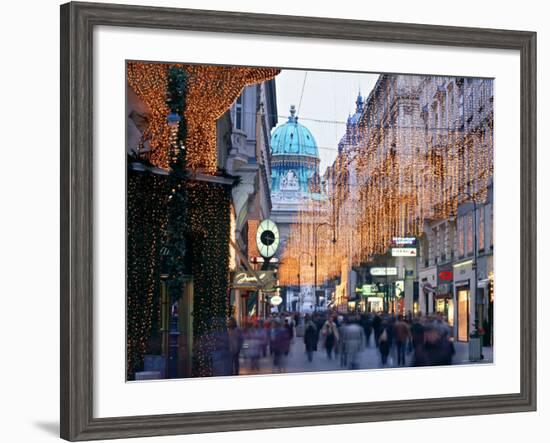 Hofburg and Kohlmarkt, Vienna, Austria-Jon Arnold-Framed Photographic Print