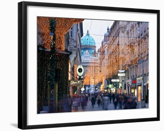 Hofburg and Kohlmarkt, Vienna, Austria-Jon Arnold-Framed Photographic Print