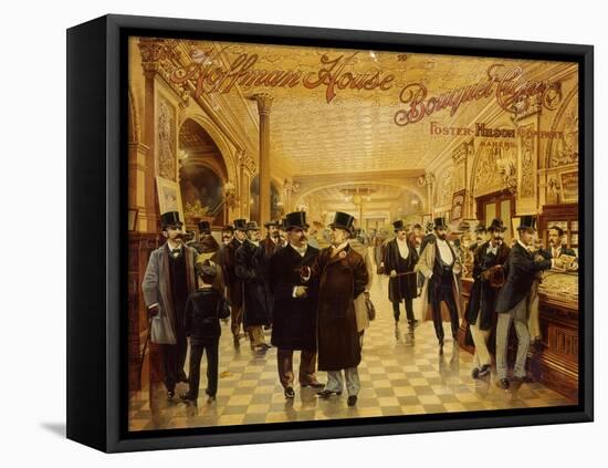 Hoffman House Bouquet Cigars, 1893-null-Framed Premier Image Canvas