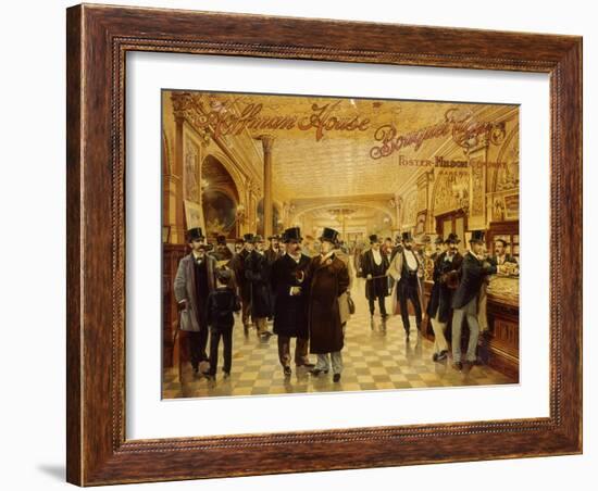 Hoffman House Bouquet Cigars, 1893-null-Framed Giclee Print
