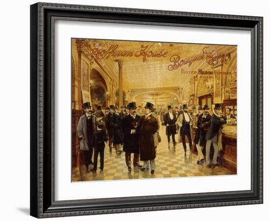 Hoffman House Bouquet Cigars, 1893-null-Framed Giclee Print