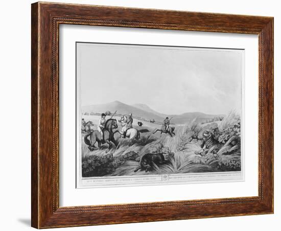 Hog Hunters Meeting-Samuel Howett-Framed Giclee Print