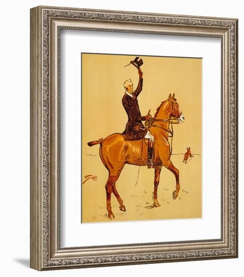 Hogany Tops-Snaffles-Framed Premium Giclee Print