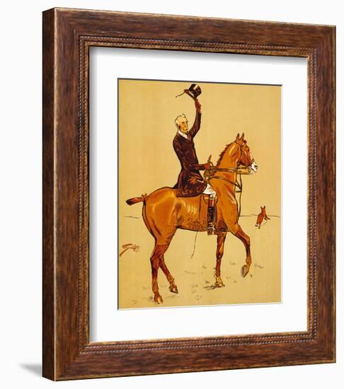 Hogany Tops-Snaffles-Framed Premium Giclee Print