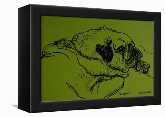 Hogarth'-Brenda Brin Booker-Framed Premier Image Canvas