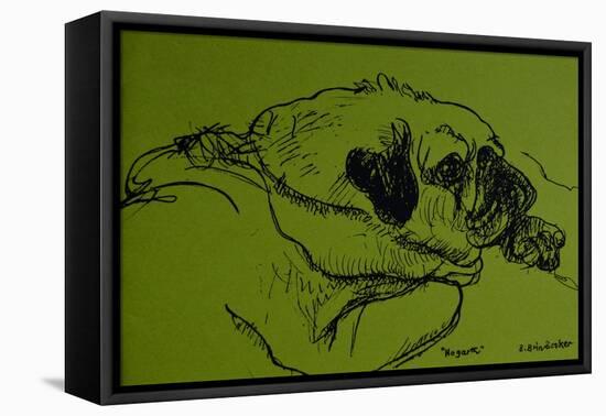 Hogarth'-Brenda Brin Booker-Framed Premier Image Canvas