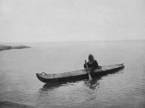 An Eskimo of Alaska in His Kayak-Hogg-Premier Image Canvas