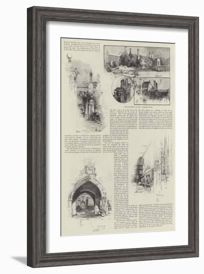 Hoghton Tower-Herbert Railton-Framed Giclee Print