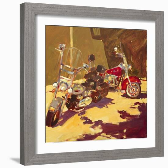 Hogs-Darrell Hill-Framed Giclee Print