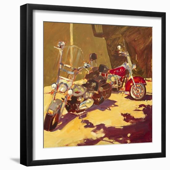 Hogs-Darrell Hill-Framed Giclee Print