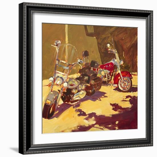 Hogs-Darrell Hill-Framed Giclee Print