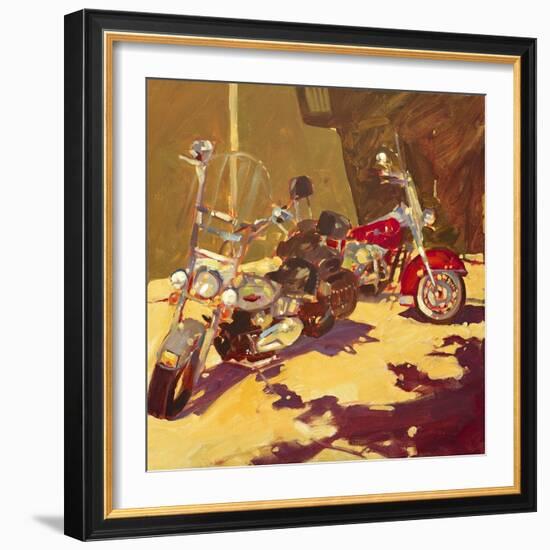 Hogs-Darrell Hill-Framed Giclee Print