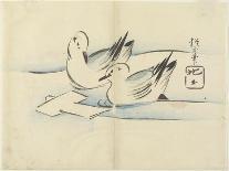 Bat and Moon, C. 1830-Hogyoku-Giclee Print