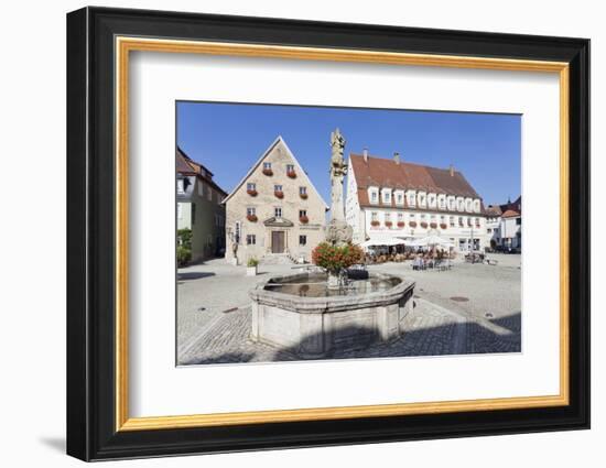 Hohenlohe Region, Taubertal Valley, Romantische Strasse (Romantic Road), Baden Wurttemberg, Germany-Markus Lange-Framed Photographic Print