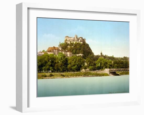 Hohensalzburg Castle, Austria, 1890s-Science Source-Framed Giclee Print