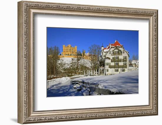 Hohenschwangau Castle near Schwangau, Allgau, Bavaria, Germany, Europe-Hans-Peter Merten-Framed Photographic Print