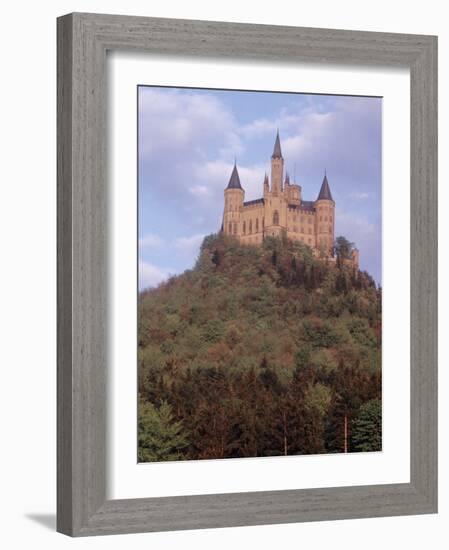 Hohenzollein Castle Near Hechingen, Germany, on Mount Zollern-Alfred Eisenstaedt-Framed Photographic Print