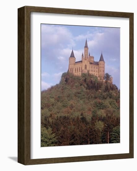 Hohenzollein Castle Near Hechingen, Germany, on Mount Zollern-Alfred Eisenstaedt-Framed Photographic Print