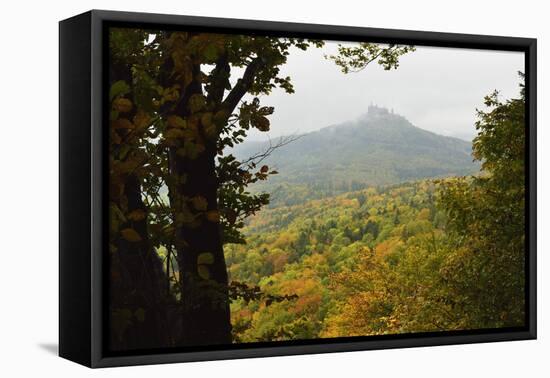 Hohenzollern Castle, Swabian Alb, Baden-Wurttemberg, Germany, Europe-Jochen Schlenker-Framed Premier Image Canvas