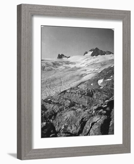 Hoher Dachstein, Salzkammergut, Austria, C1900s-Wurthle & Sons-Framed Photographic Print