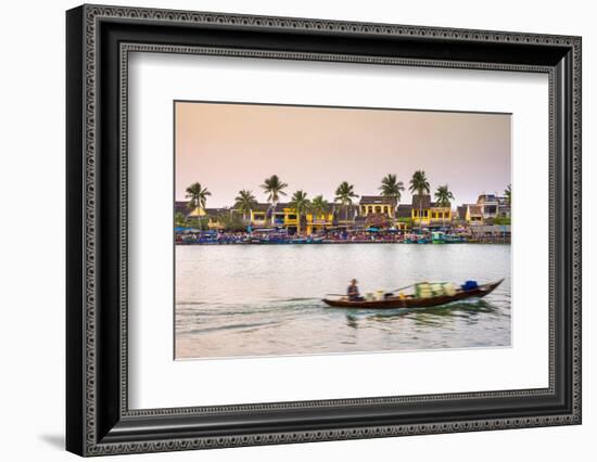 Hoi An Ancient Town on the Thu Bon River, Quang Nam Province, Vietnam-Jason Langley-Framed Photographic Print