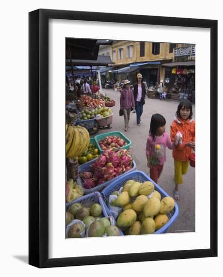 Hoi an Market, Hoi An, Vietnam, Southeast Asia-Christian Kober-Framed Photographic Print