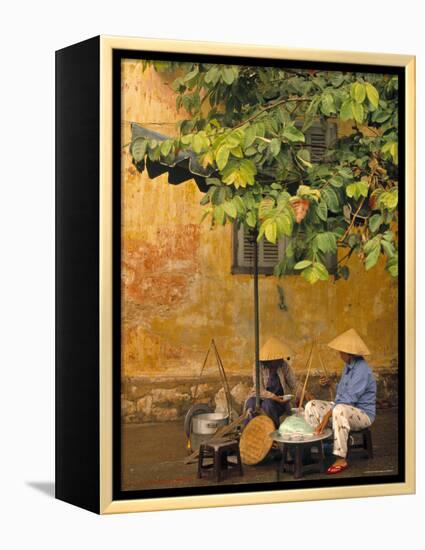 Hoi An, Vietnam-Walter Bibikow-Framed Premier Image Canvas