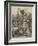 Hoisting the Union Jack-Alfred William Hunt-Framed Giclee Print