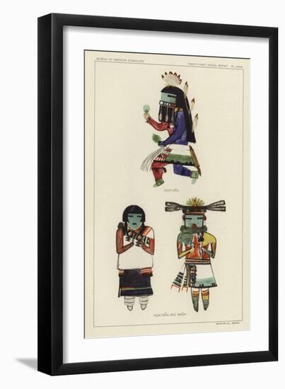 Hokyana and Mana-null-Framed Giclee Print