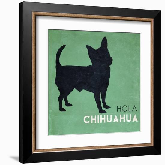 Hola Chihuahua-null-Framed Art Print