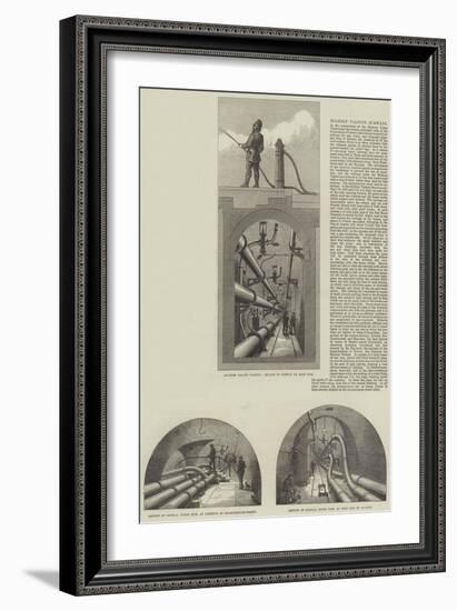 Holborn Viaduct Subways-Frank Watkins-Framed Giclee Print