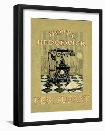 Hold All Calls II-Catherine Jones-Framed Art Print