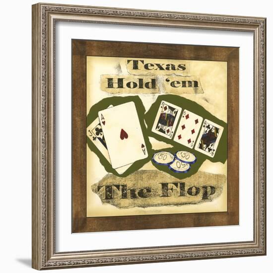 Hold 'em III-Jennifer Goldberger-Framed Art Print